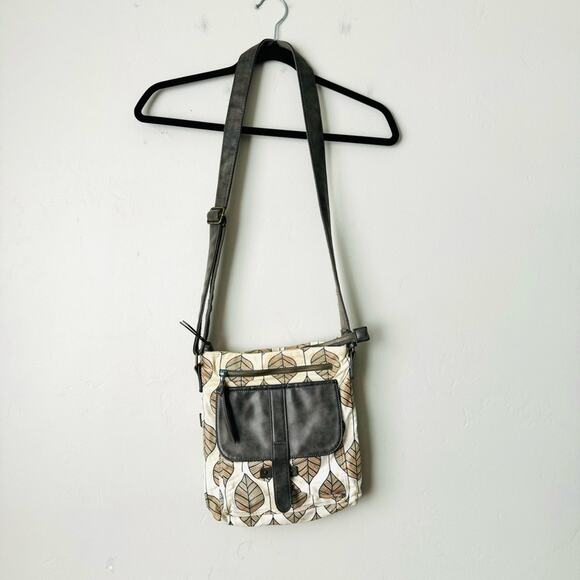 Pistil Purse high quality hood rover ore leaf print cross body adjustable purse - Picture 1 of 9